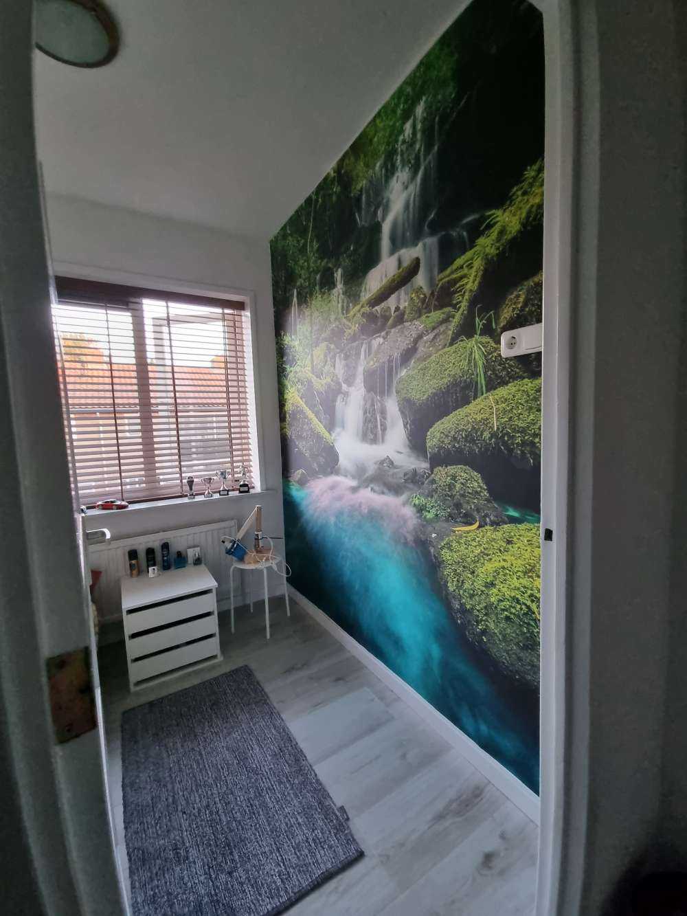 Chute d'eau dans une jungle