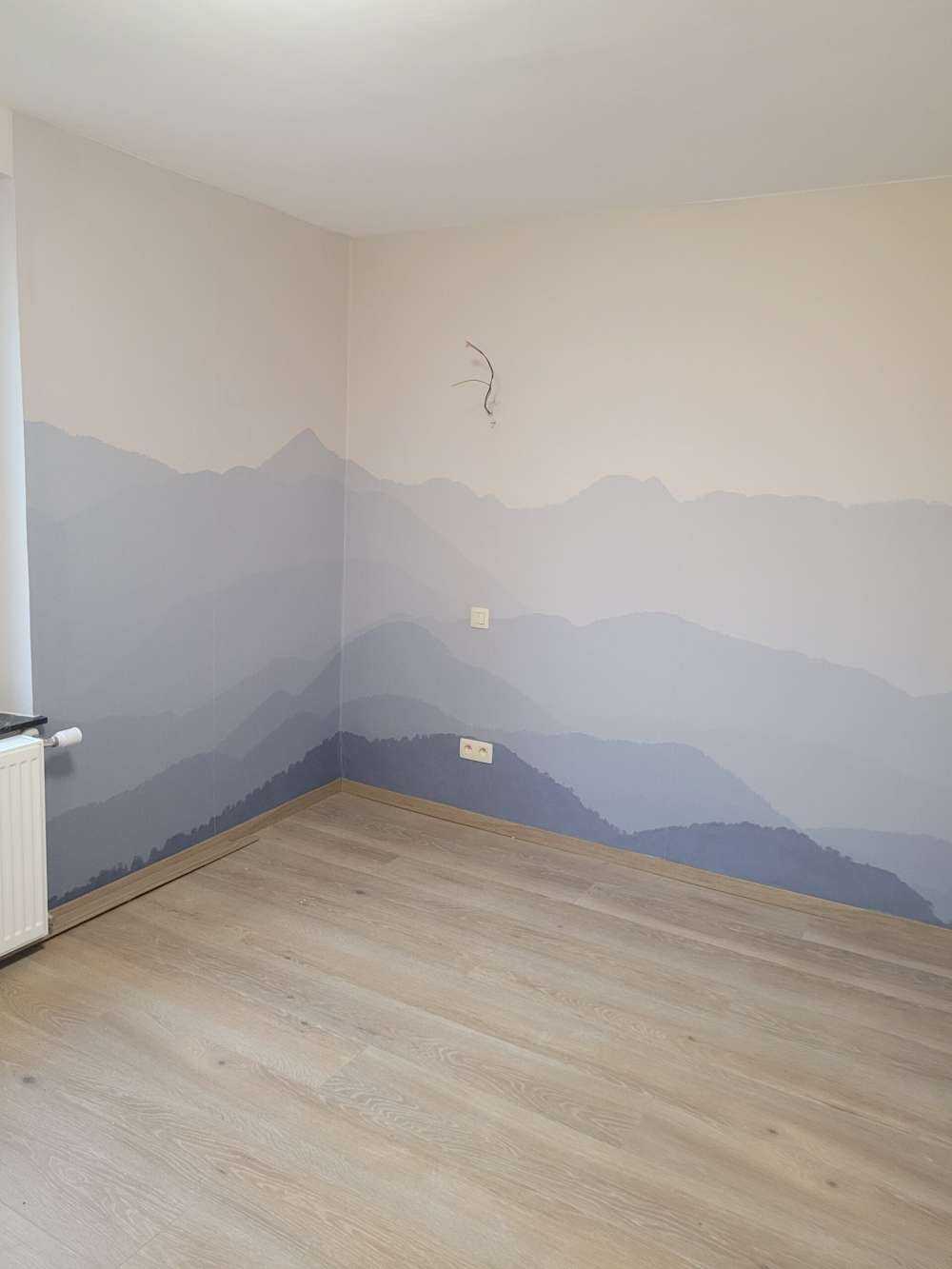 Paysage de montagne dans la jungle