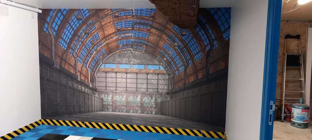 Hall d'usine vintage