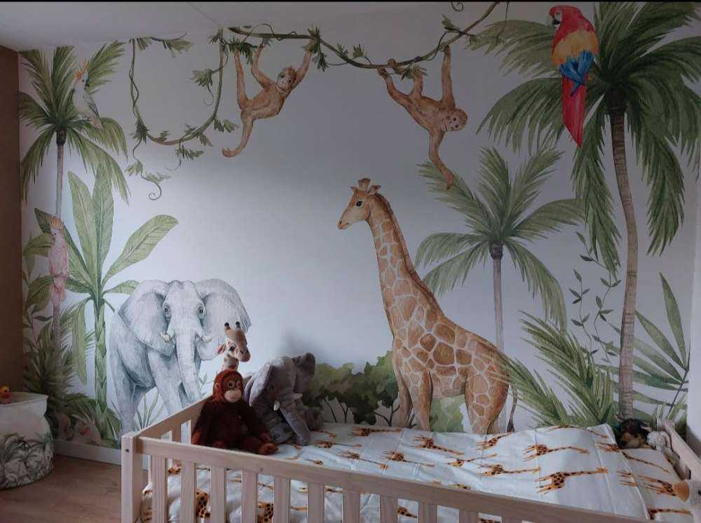 Animaux africains dans la jungle