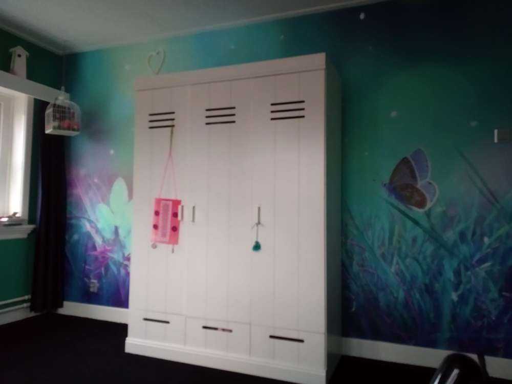 Papillon dans la rosée du matin