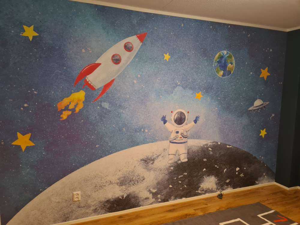 Astronaute sur la Lune