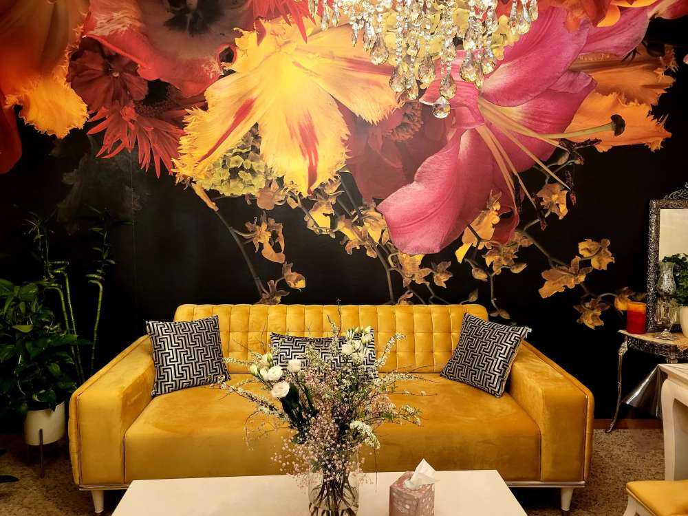 Tête de lit Floral