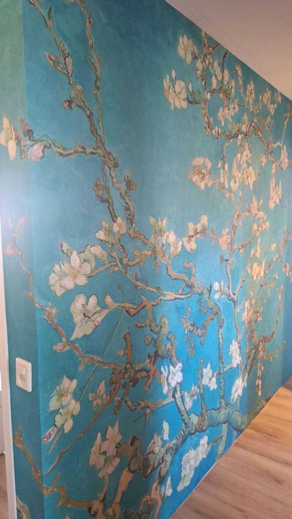 Fleur d’amandier peinte (Van Gogh)