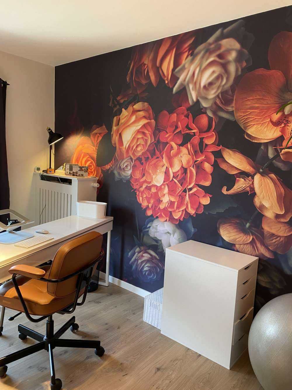 Vieux bouquet de roses