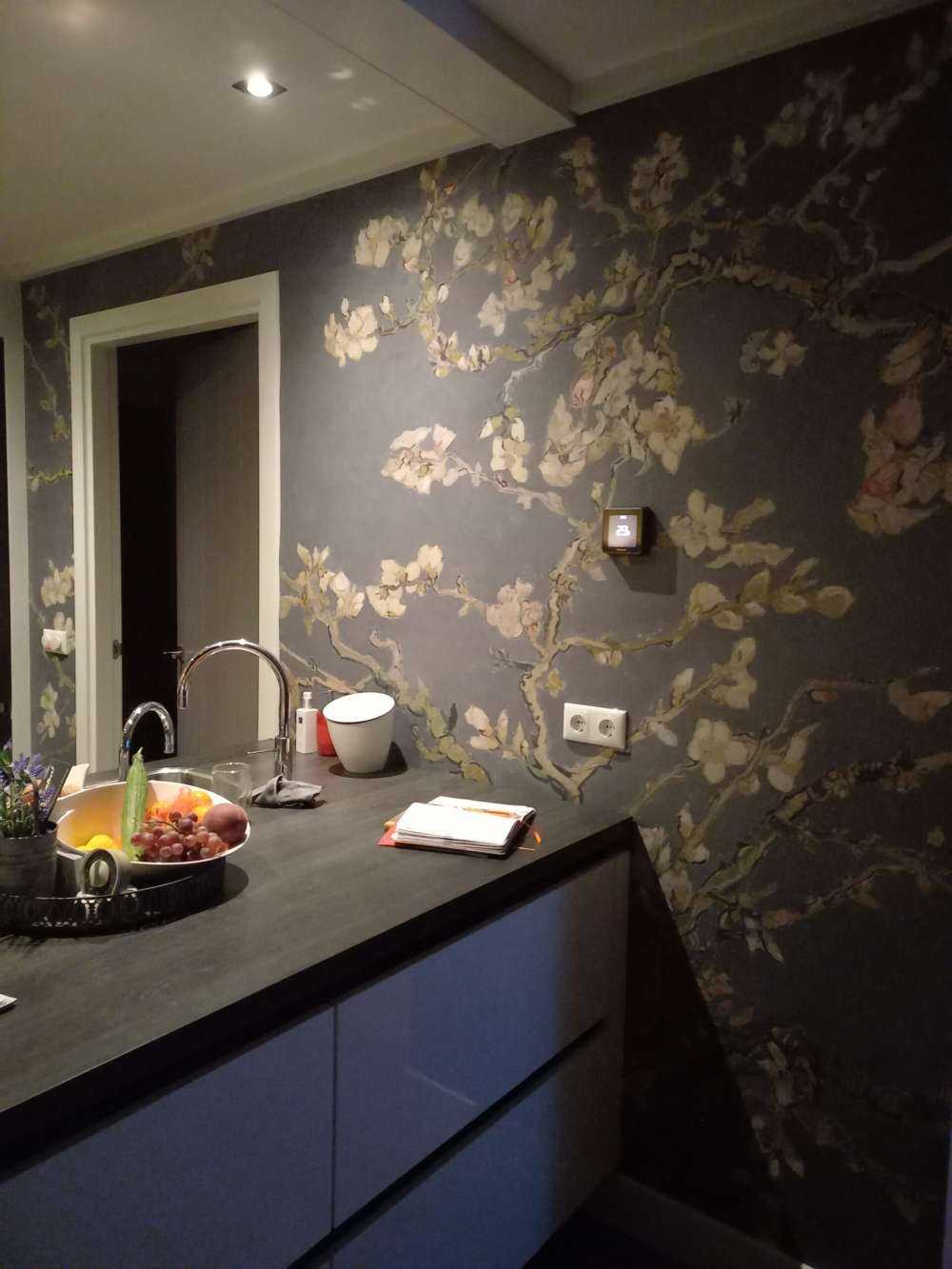 Fleur d'amandier en fleur