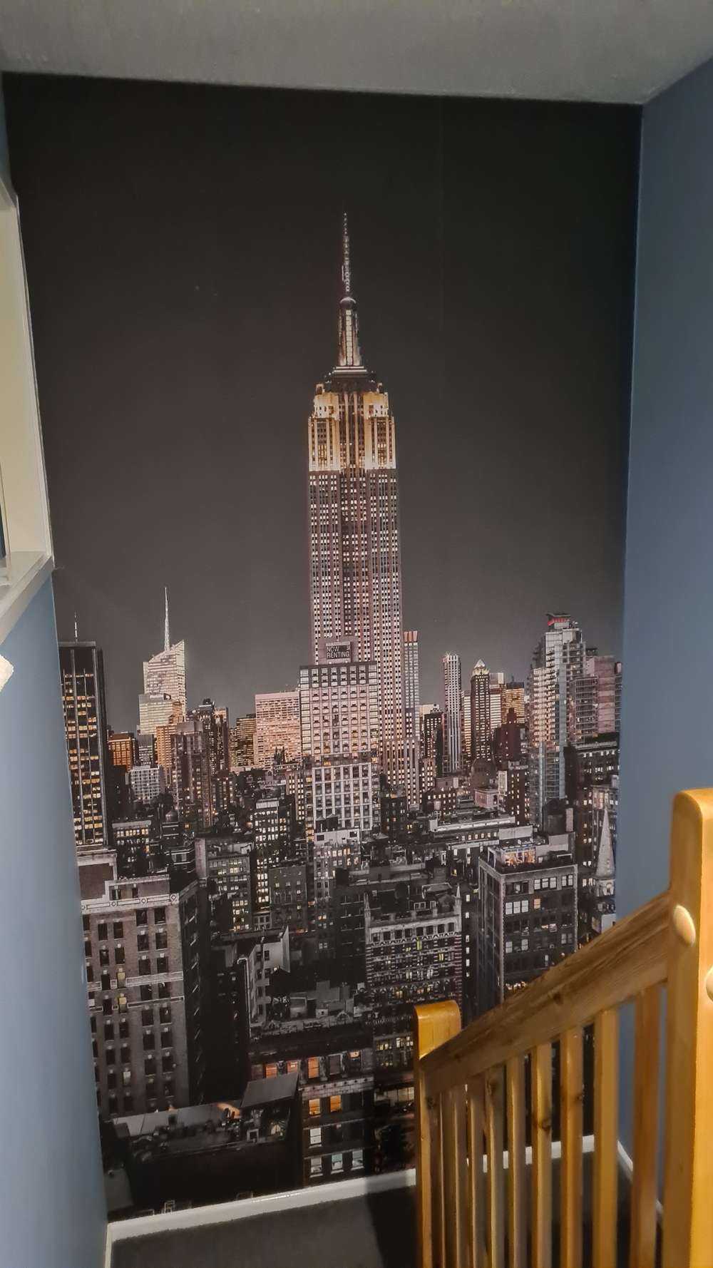 Empire State Building en soirée