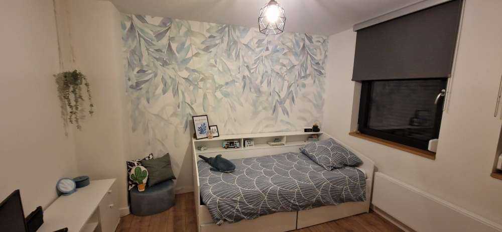 Feuilles à l'aquarelle aux couleurs pastels