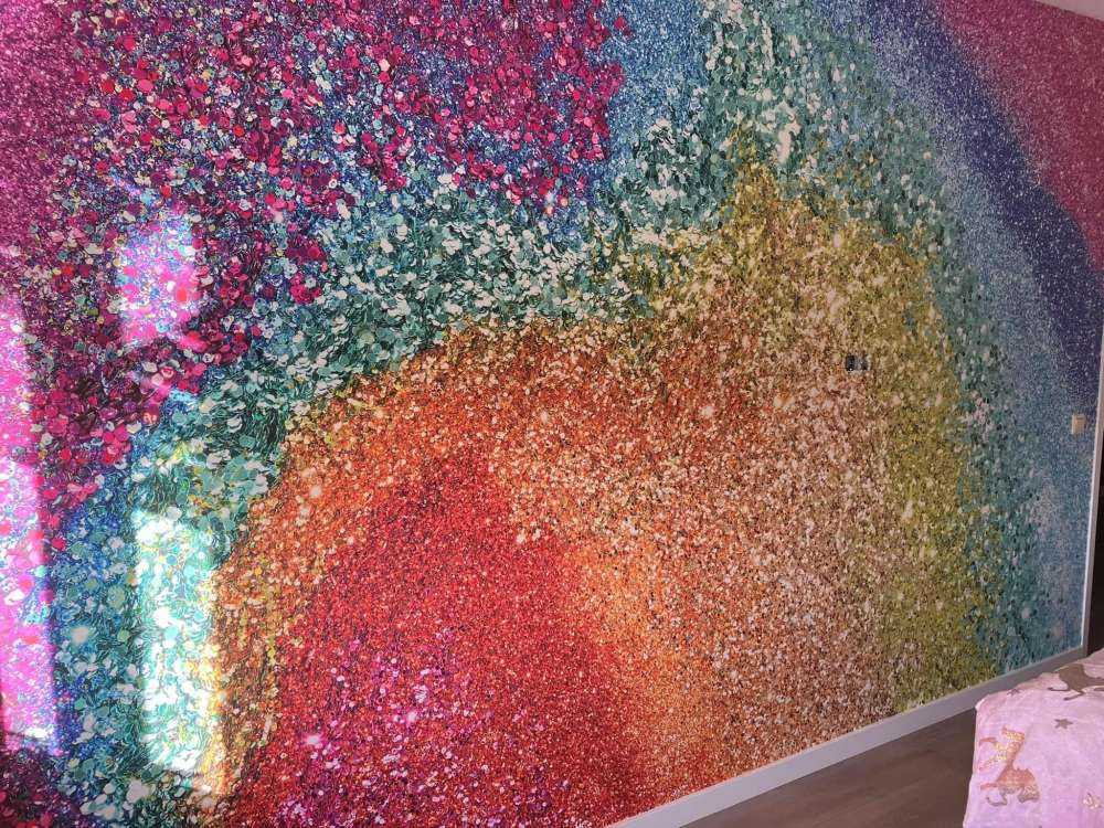 Paillettes arc-en-ciel