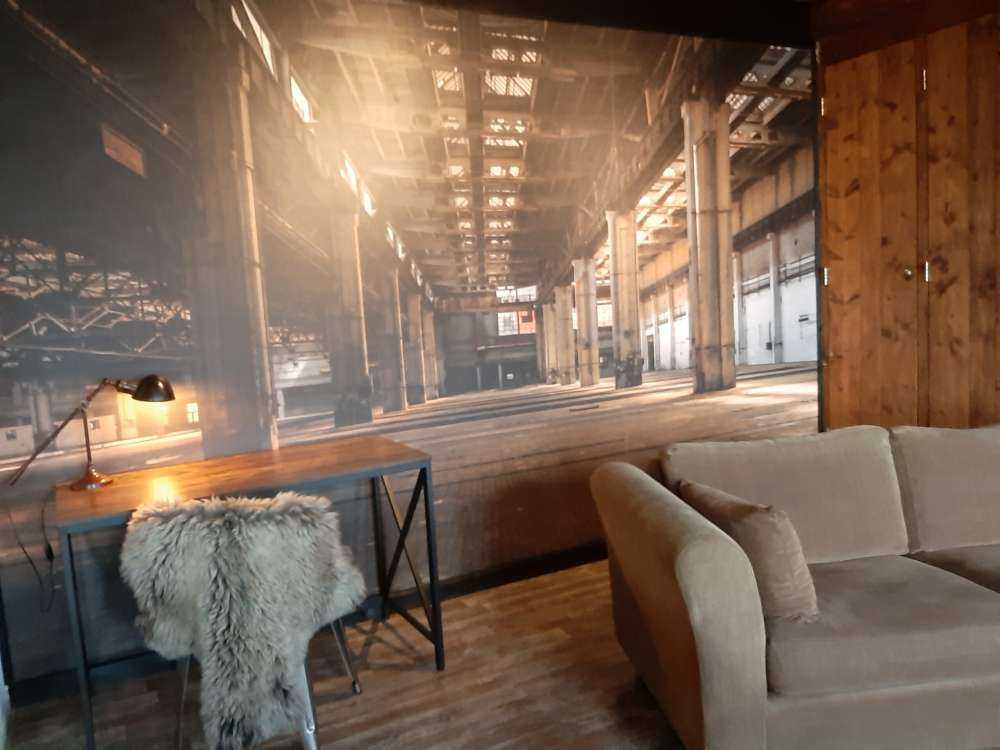 Une salle abandonnée