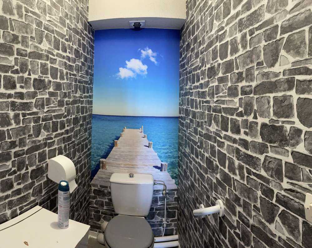 Remontant dans la mer