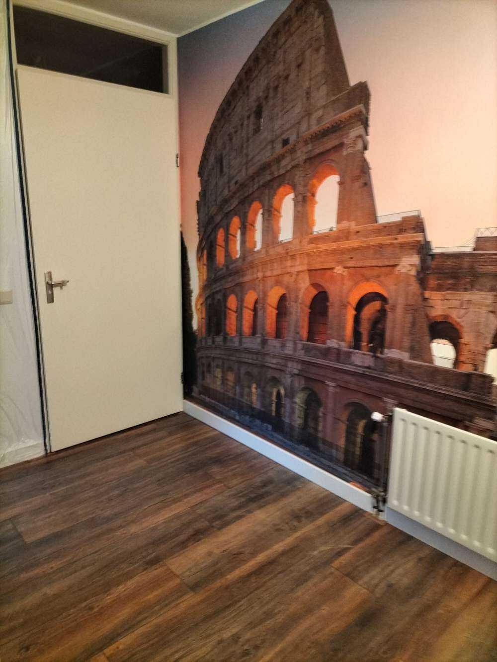 Colisée au lever du soleil