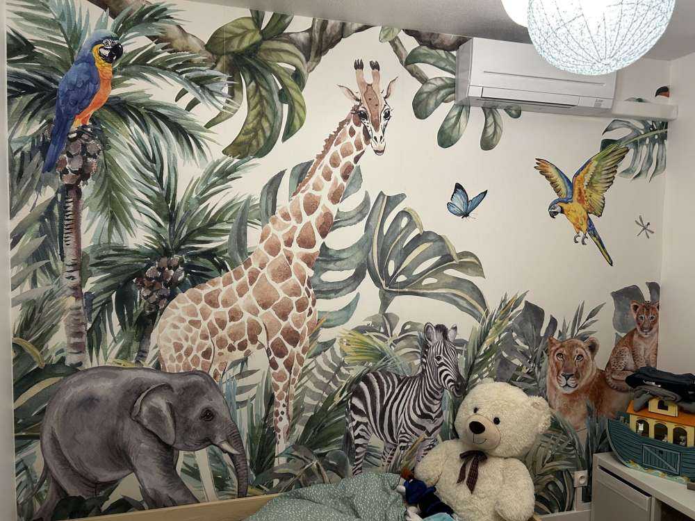 Animaux sauvages de la jungle