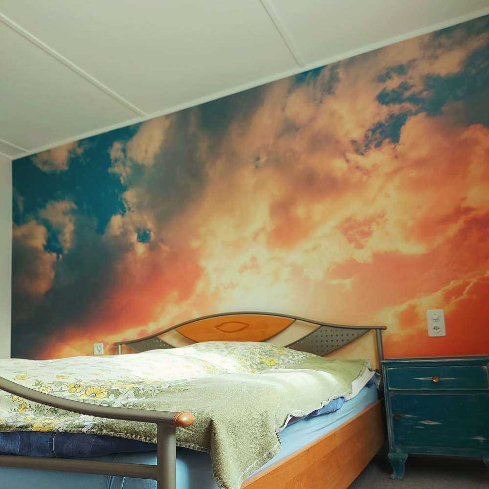 Ciel coloré avec des nuages