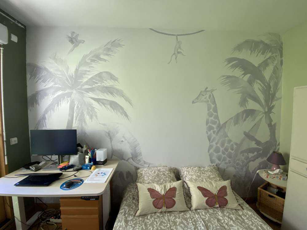 Animaux de la jungle joyeux