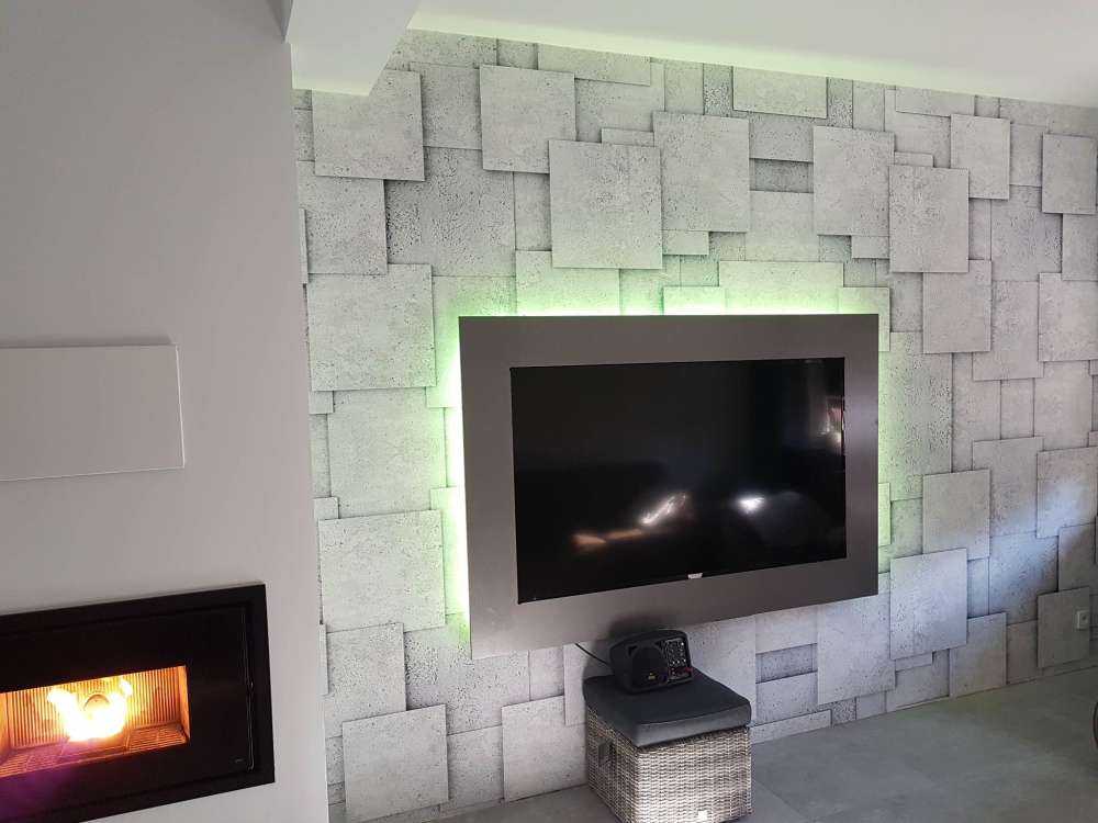 Carreaux carrés en 3D