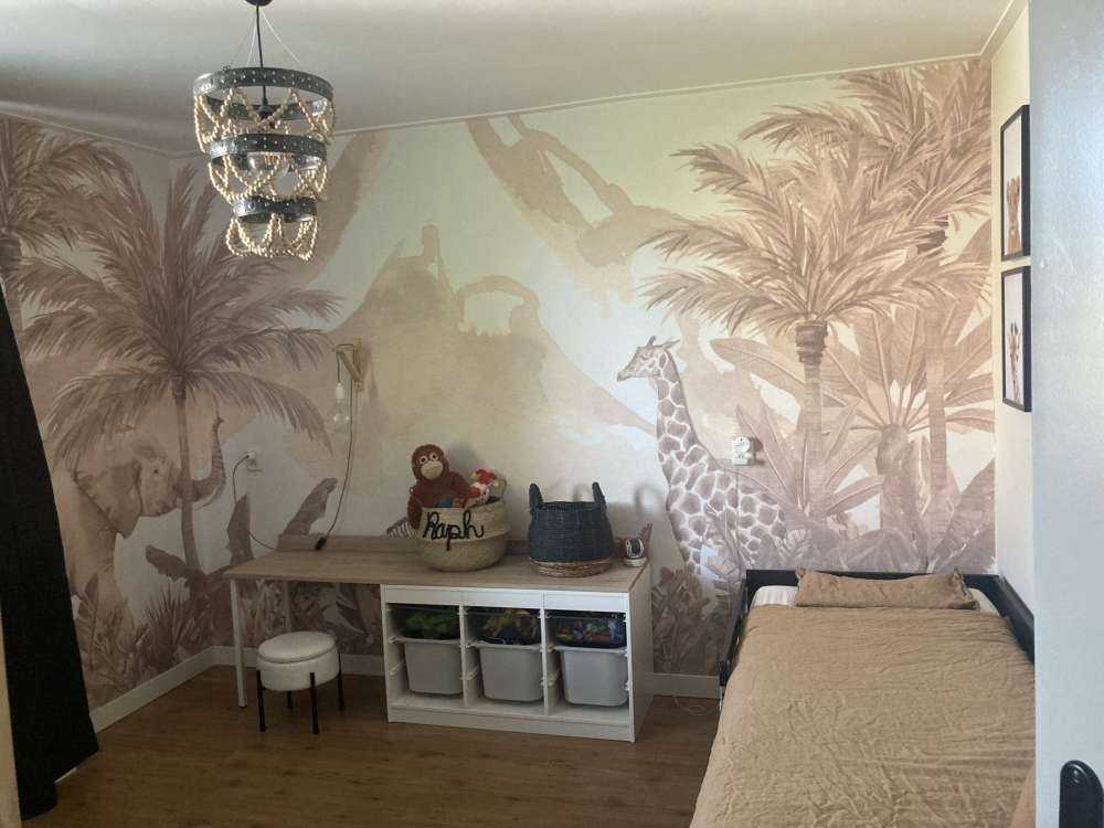 Animaux de la jungle en taupe