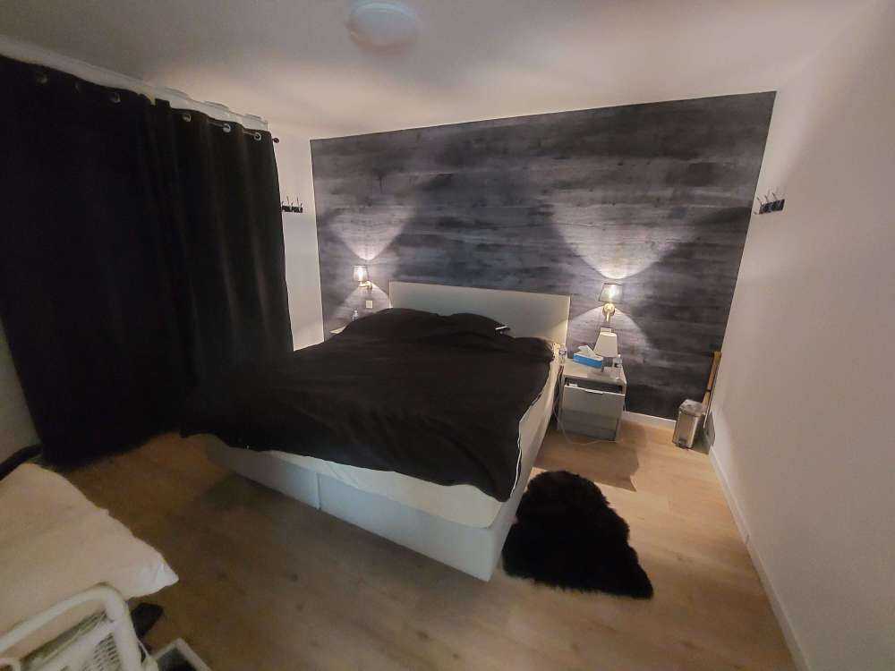 Planches de bois gris