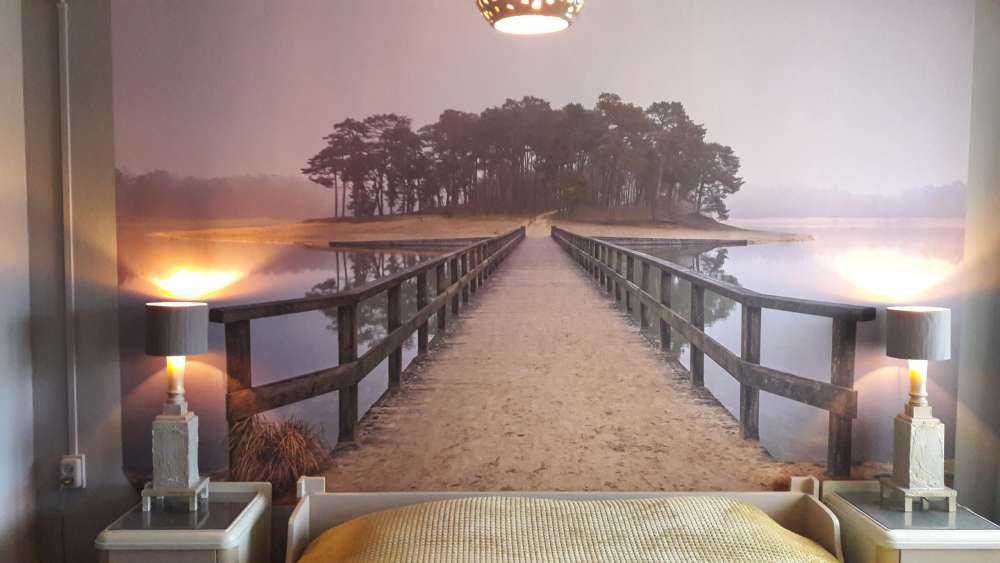 Une île dans le brouillard