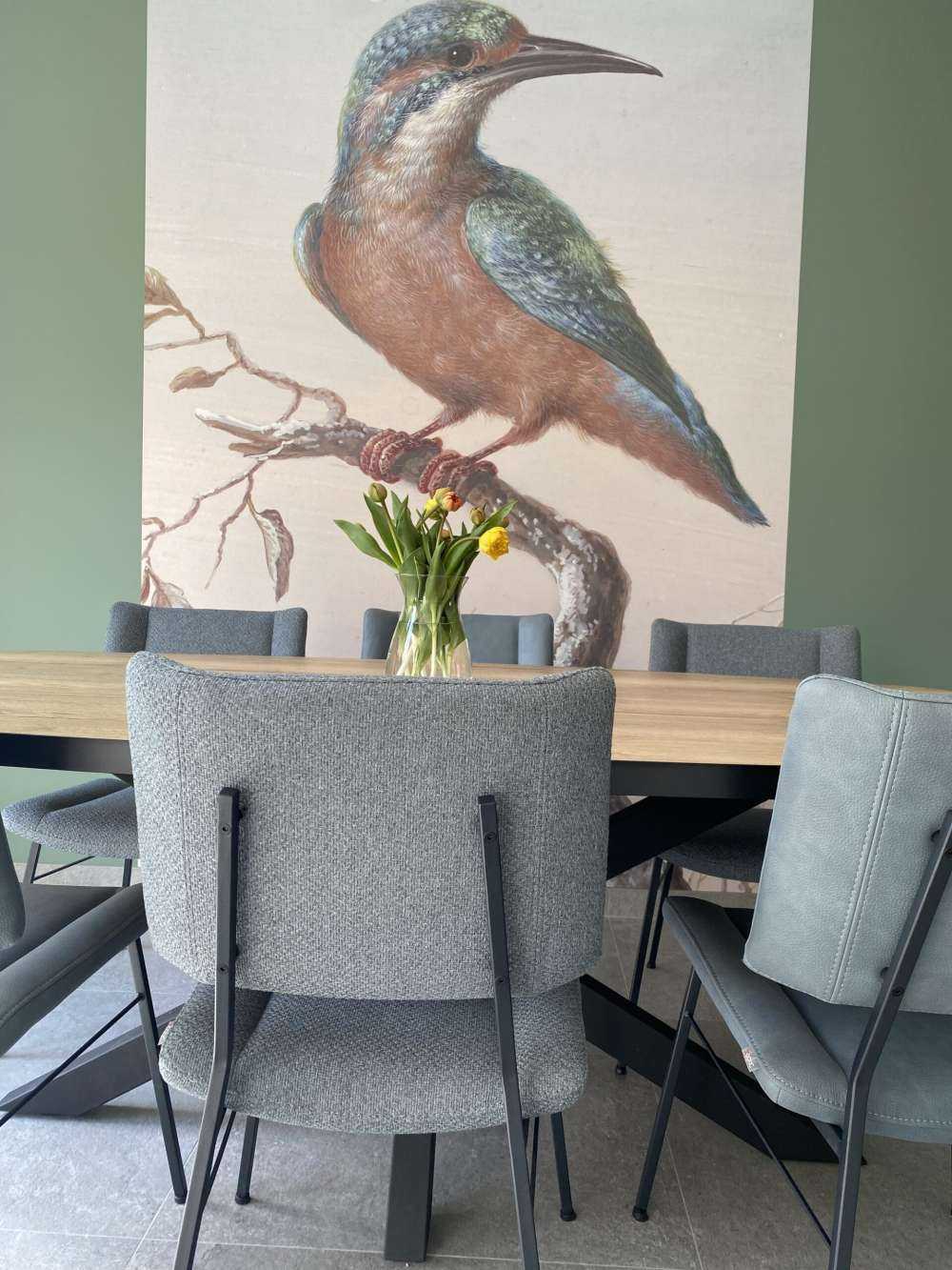 Martin-pêcheur peinture