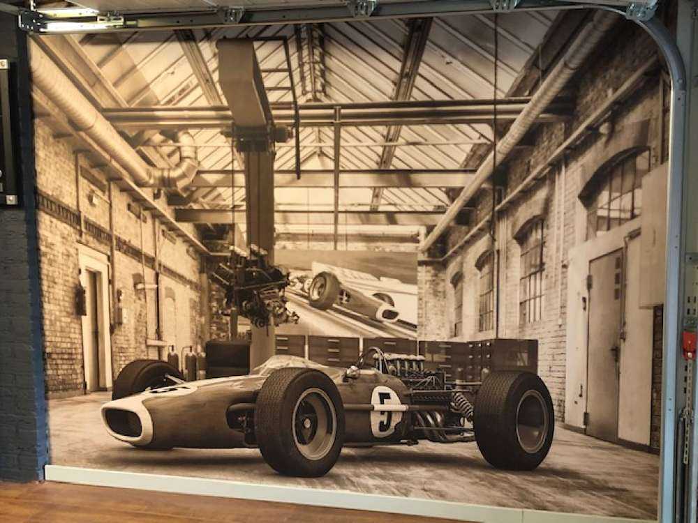 Vieille voiture de course