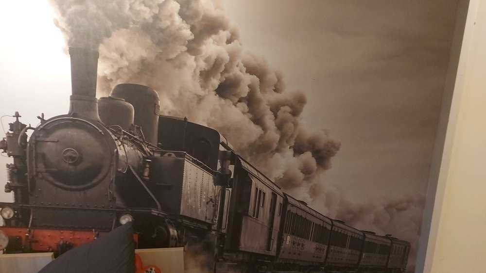 Vieux train à vapeur