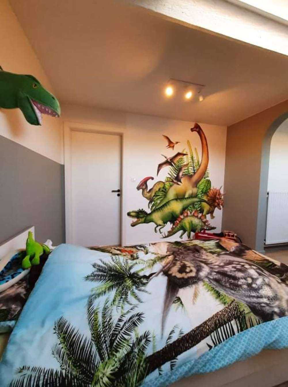 Dino's à l'aquarelle