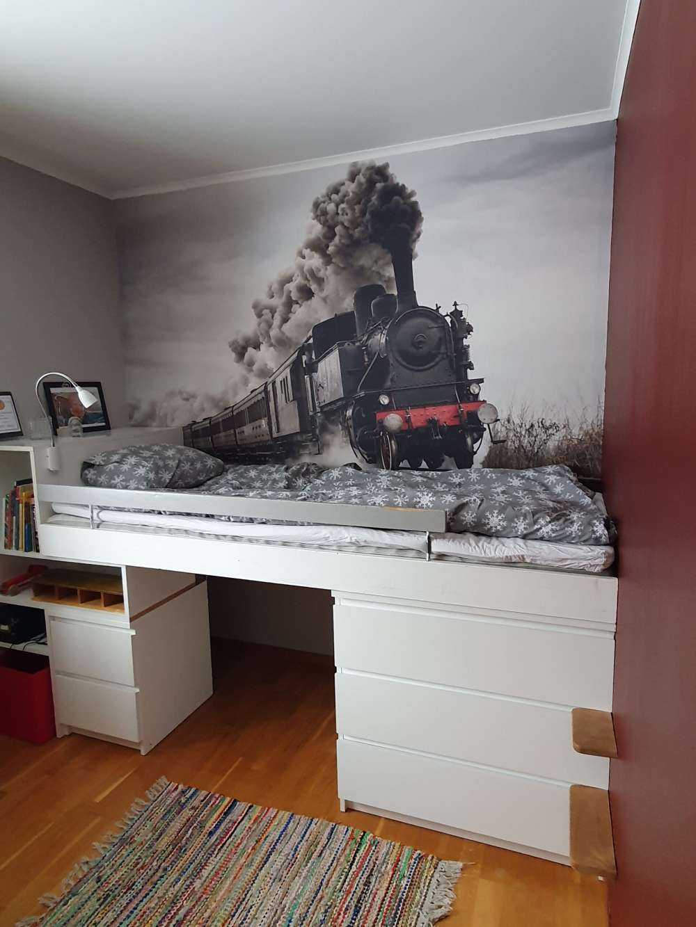 Vieux train à vapeur