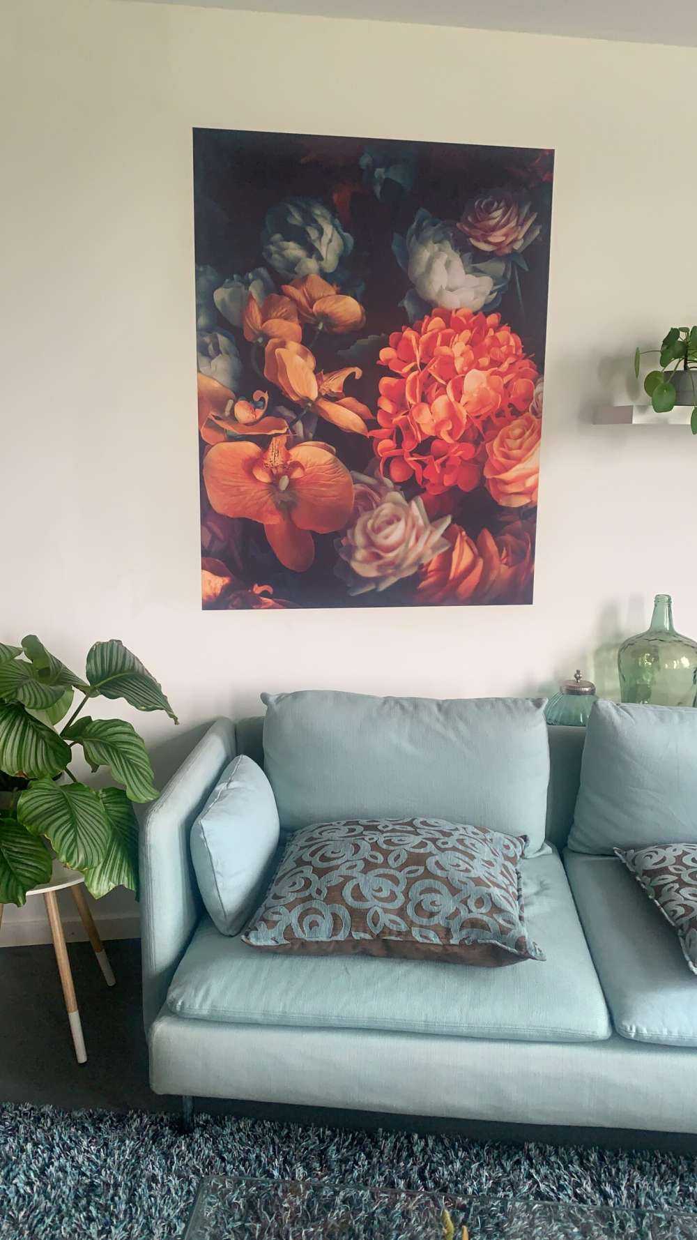 Vieux bouquet de roses