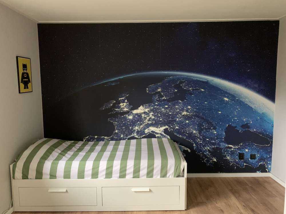 Le monde en 3D la nuit