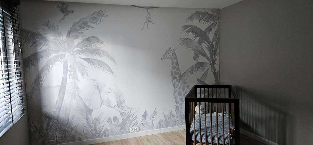 Animaux de la jungle joyeux