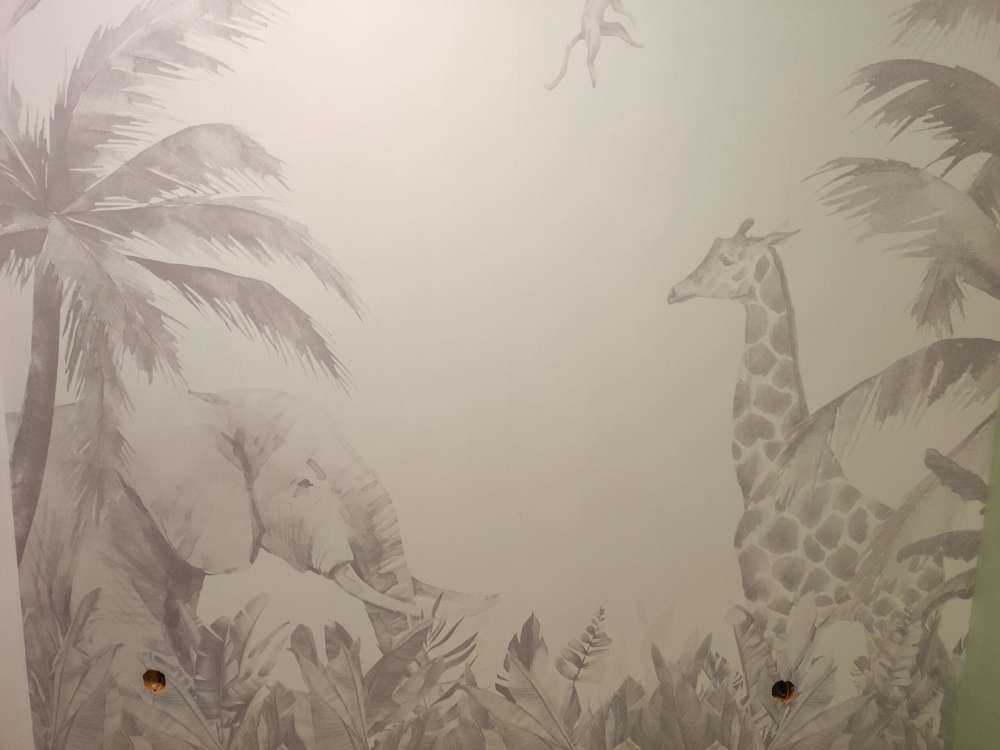 Animaux de la jungle joyeux