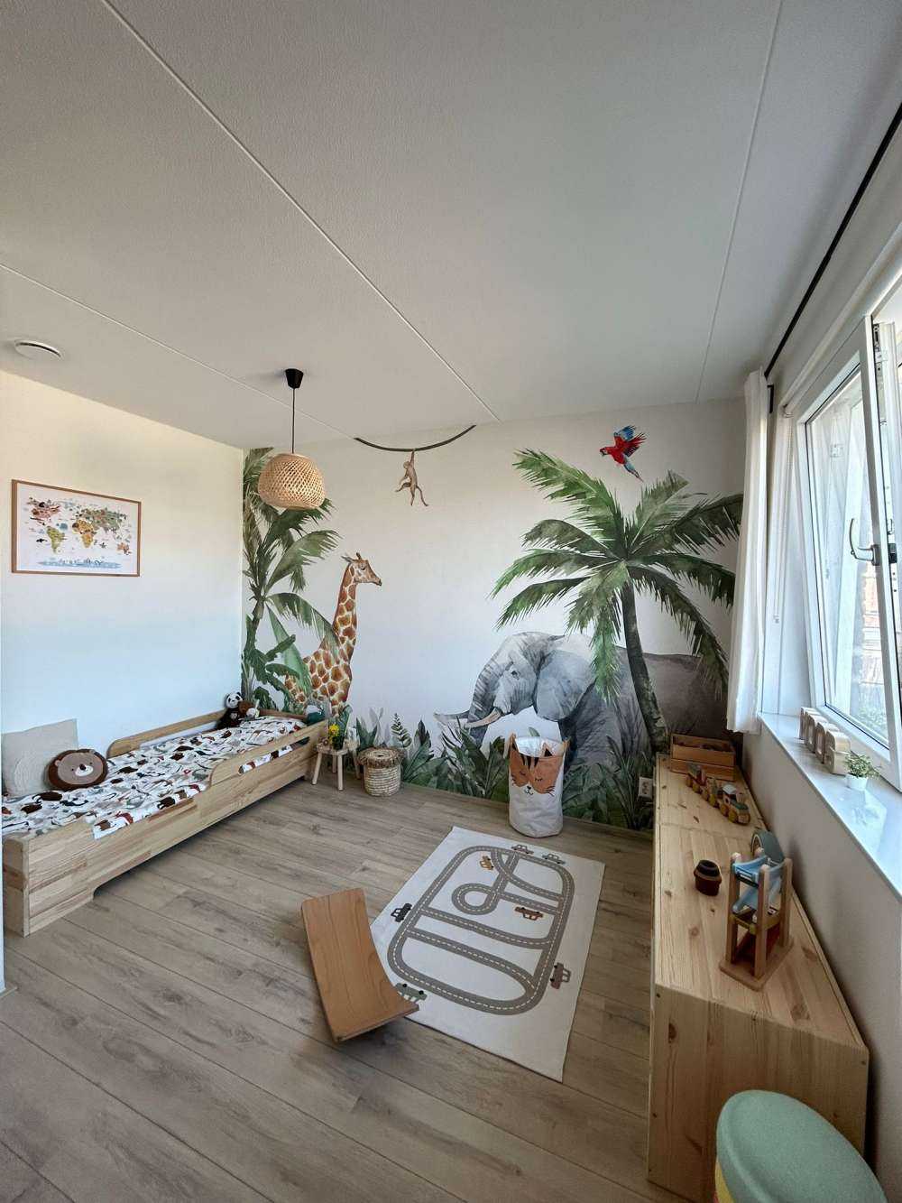 Animaux de la jungle coloré