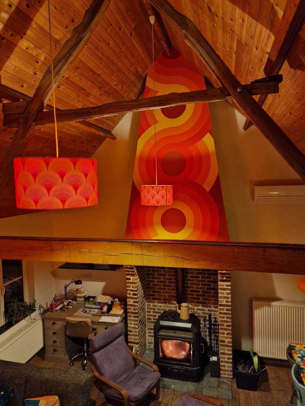 Figurines dans un style rétro