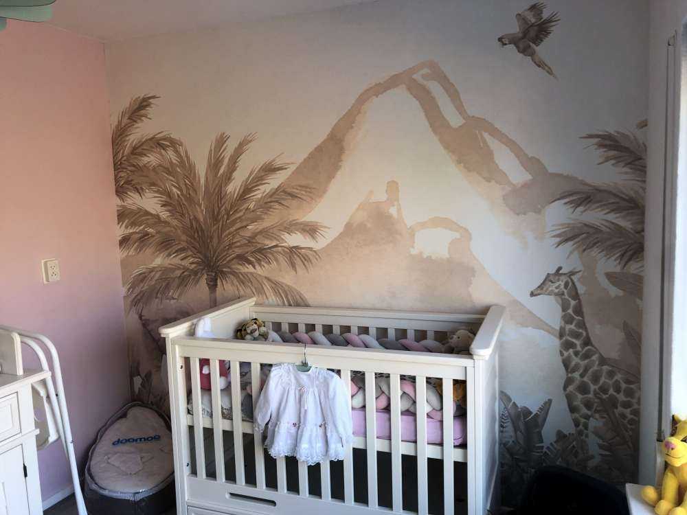 Animaux de la jungle en taupe