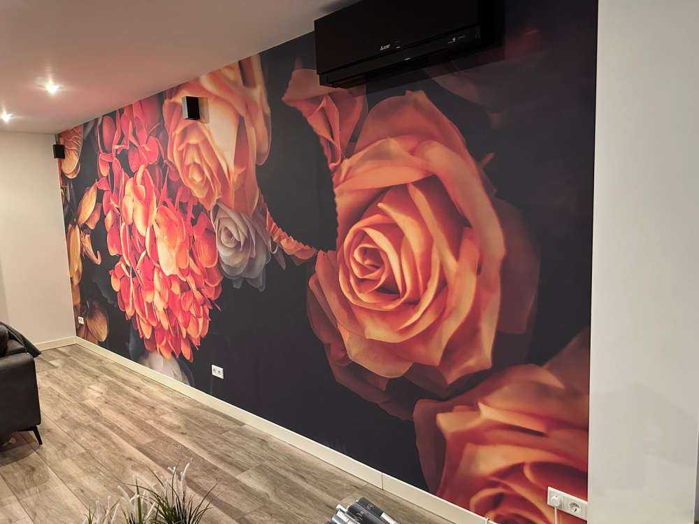 Vieux bouquet de roses