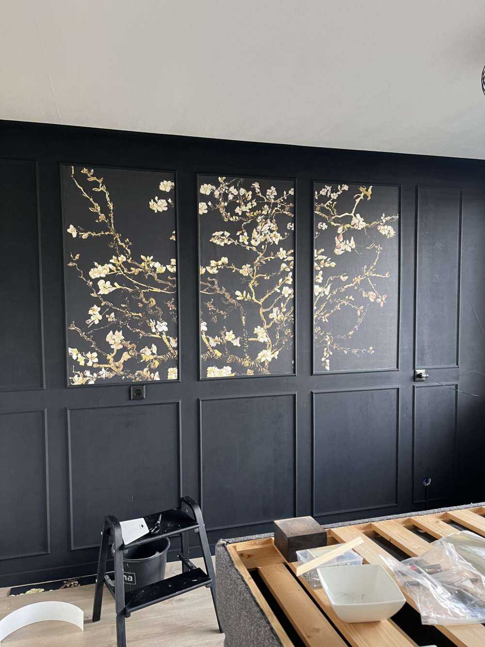 Fleur d'amandier foncé