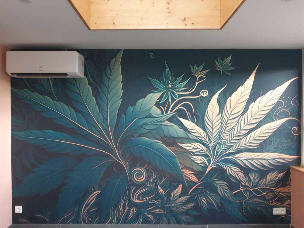 Design de la nature bleu canard