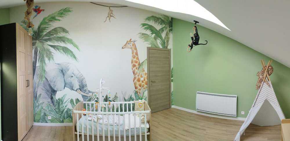 Animaux de la jungle coloré