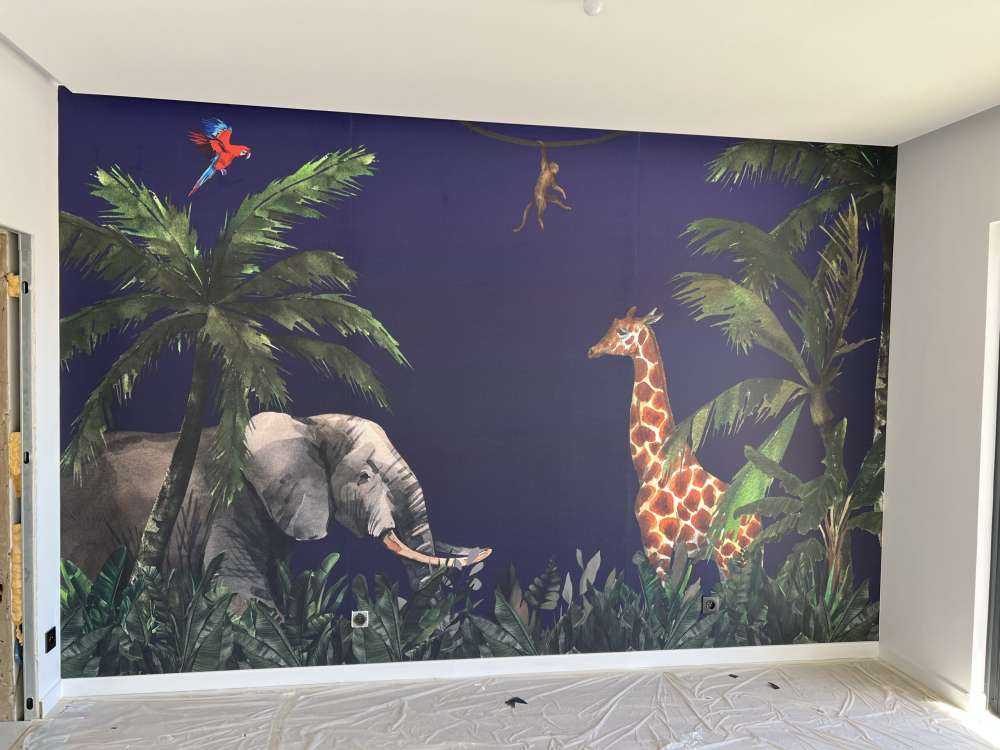 Les animaux de la jungle la nuit