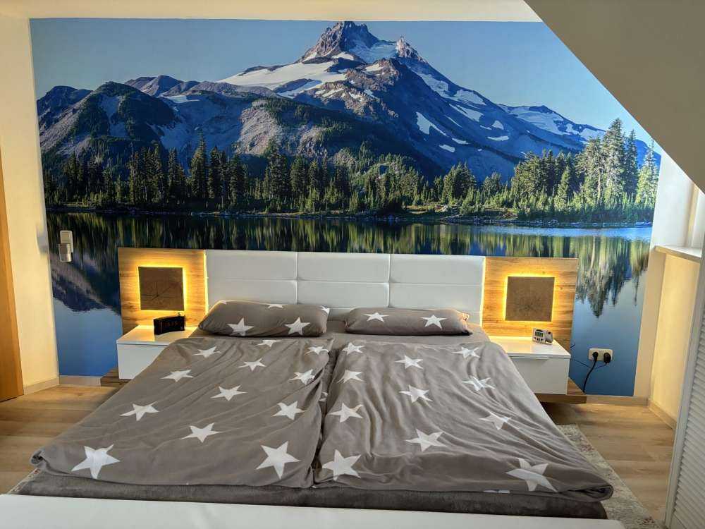 Photo fond d'écran montagnes de neige