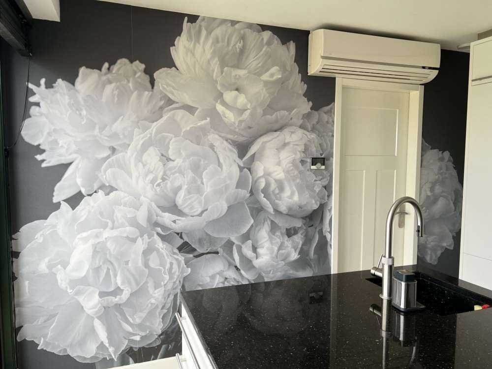 Bouquet de pivoines roses