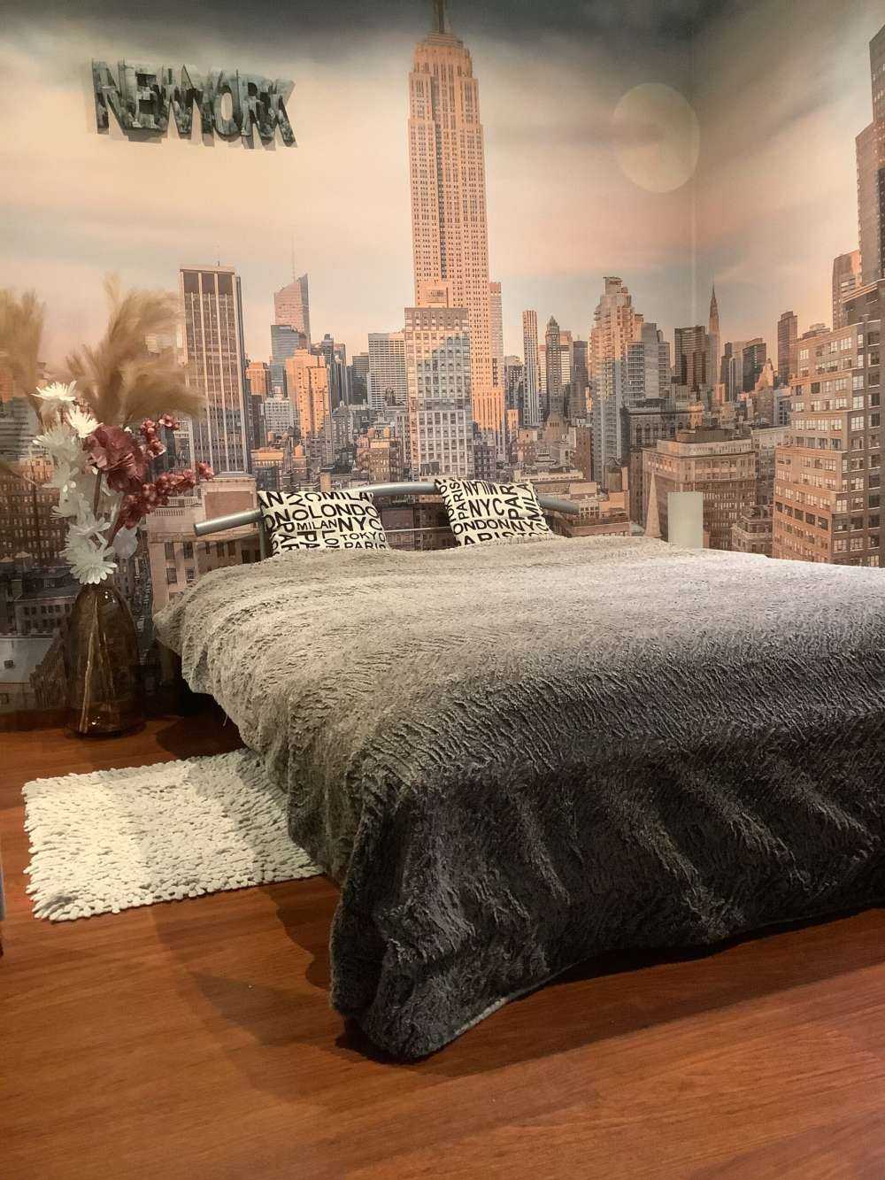 Empire State Building avec skyline