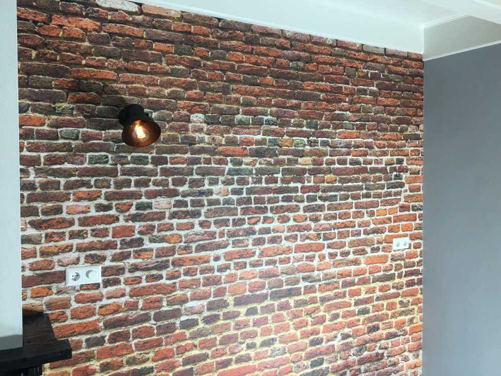 Mur extérieur restauré