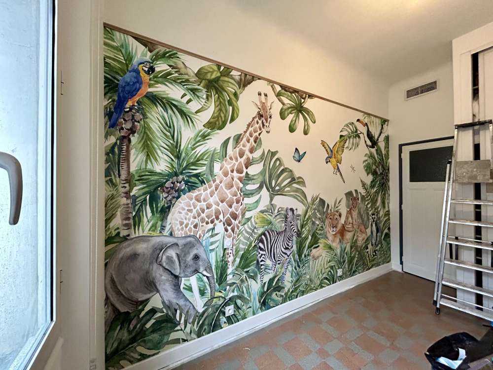 Animaux sauvages de la jungle