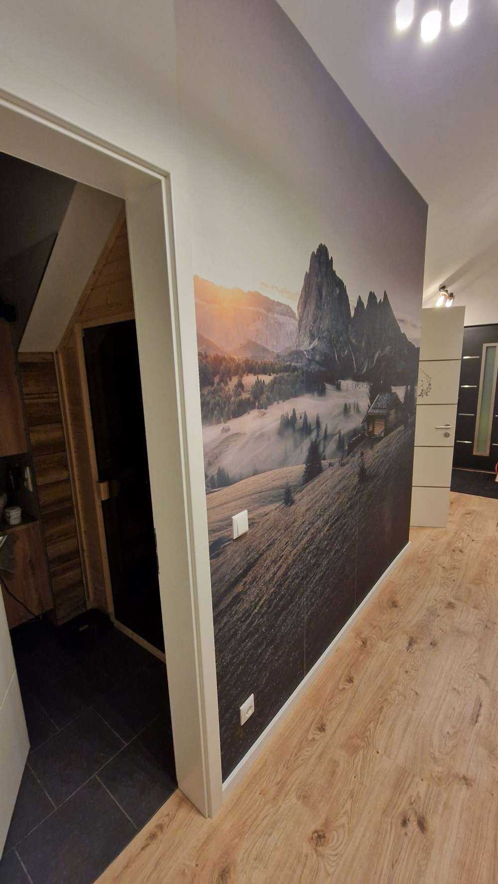 Paysage du Tyrol du Sud