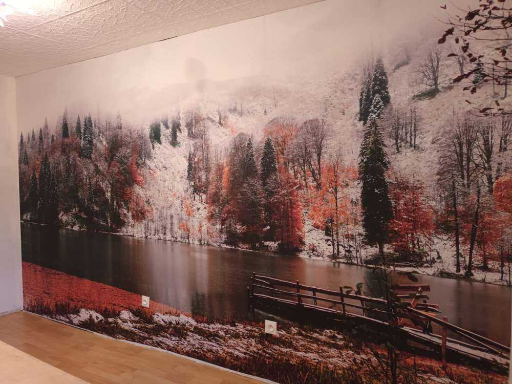 Doux paysage d'automne