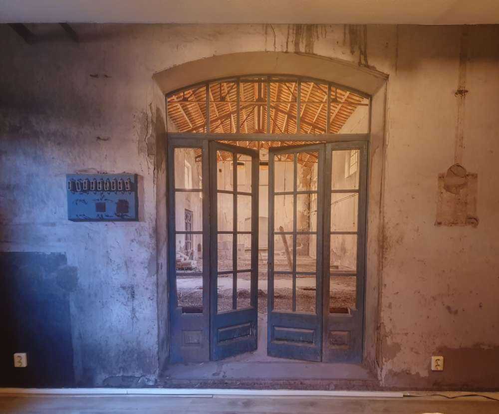 Portes bleues