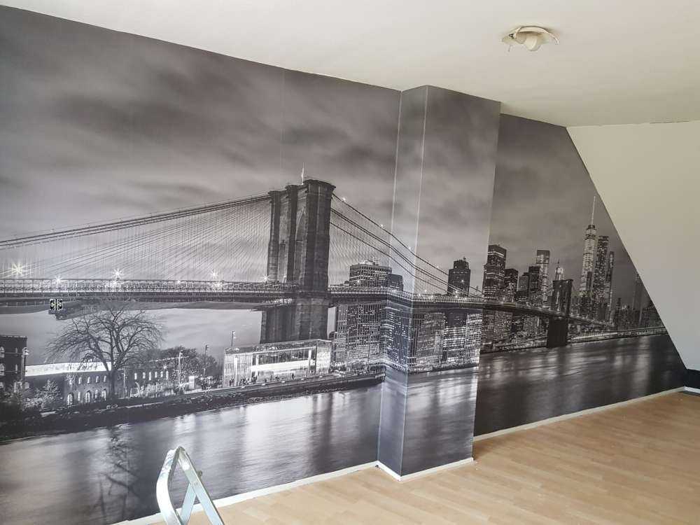 Pont de Brooklyn et Manhattan