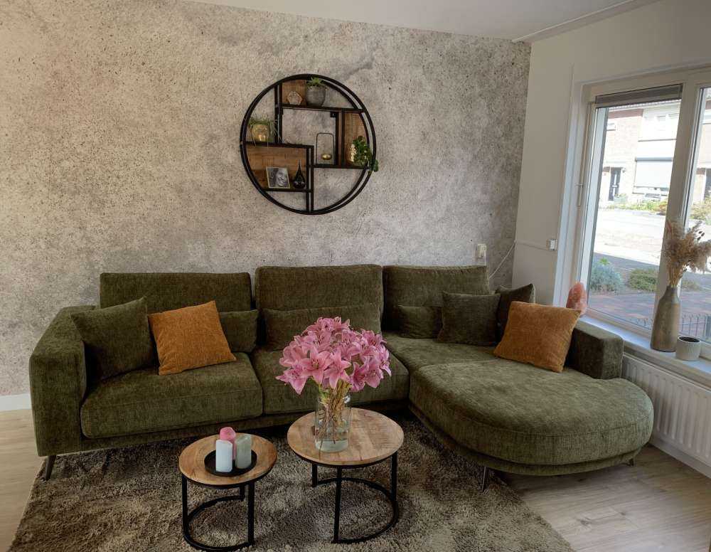 Béton poli gris clair